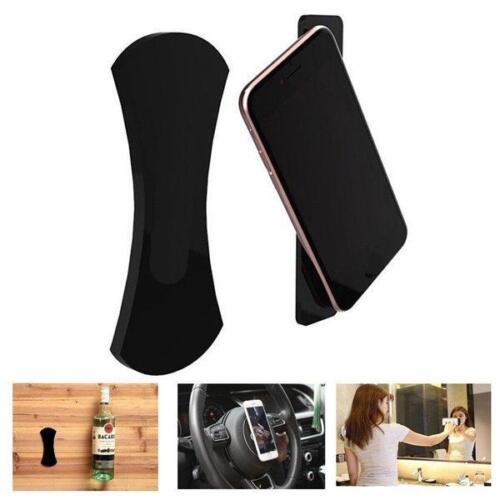 Phone Pad Holder Car steering wheel Mount Rubber Stand Fixate Nano Gel Sticker - Picture 21 of 85