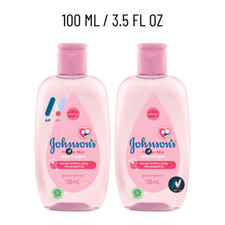 JOHNSON'S Baby Cologne MIST PINK Fragrance Castor Oil Soft Scent Long Lasting 2X