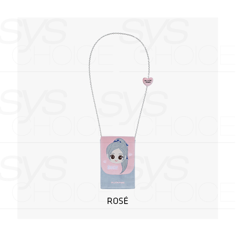 韓国女性グループ　グッズ BLACKPINK Official Goods CHARACTER CROSS BAG H.Y.L.T + Tracking