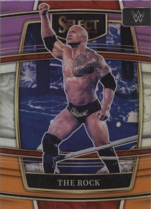 2022 Panini Select WWE - The Rock #20 for sale | eBay