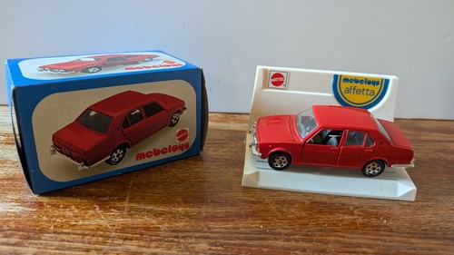 MEBETOYS 1/43 ALFA ROMEO ALFETTA MATTEL A76 ROUGE