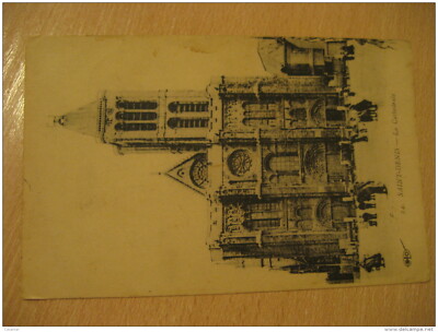 SAINT-DENIS Saint Denis Cathedrale Gothic Cathedral Post Card SEINE France