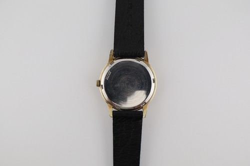 Vintage Omega 1964 10KGF LU6304 Cal. 550 Automatic Men's Watch NOS Leather Band - Picture 6 of 12