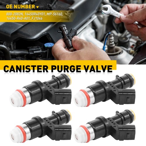 4x Fuel Injectors for Honda Accord 2008 2009 2010 2011 2012 Sedan Coupe L4 2.4L - Picture 9 of 14