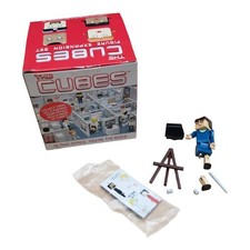The Cubes 4 Action Figure Office Expansion Set plus Sensitivity Trainer