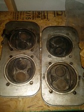 Porsche Type 4 2.0 Cylinder Heads Pair