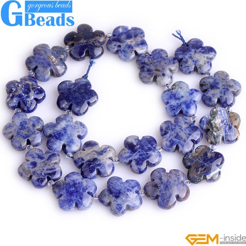 Plant Flower Natural Assorted Stone Charms Beads Jewelry Making 20Pcs 20mm&15mm - Picture 34 of 68