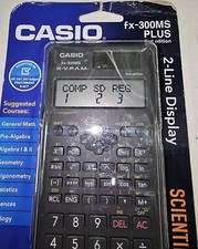 Casio FX-300MS Plus 2nd Edition Scientific Calculator BRAND NEW In Package!