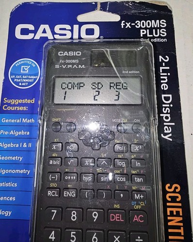 Casio FX-300MS Plus 2nd Edition Scientific Calculator BRAND NEW In Package! - Picture 1 of 6
