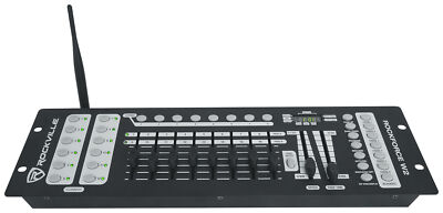 Rockville ROCKFORCE W2 192 Channel Wireless 2.4Ghz DMX Lighting Controller