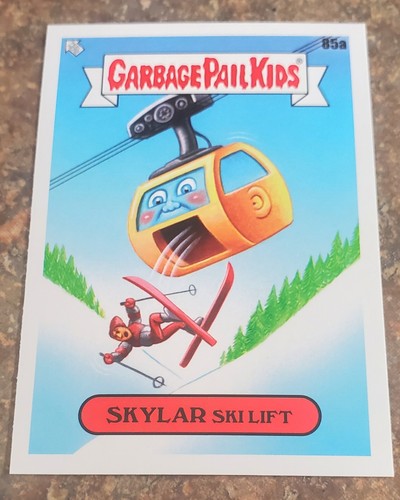 Garbage Pail Kids Go On Vacation 2021 #85a Skylar Skilift - Bild 6 von 6