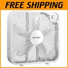 Upgraded 20" Box Fan - 2295 CFM Air Throw, Quiet Operation