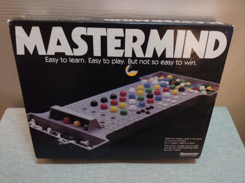 Gioco vintage 1981 Pressman Mastermind Code Breaking - completo senza regolamento - Foto 2 di 6