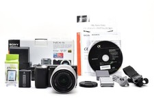 Excellent Condition Shot Count 8879 Sony NEX 5 Body Black E 18 55mm F3.5 5.6 OSS