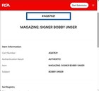 BOBBY UNSER Signed Indy Car Racing Magazine PSA/DNA — photo 5