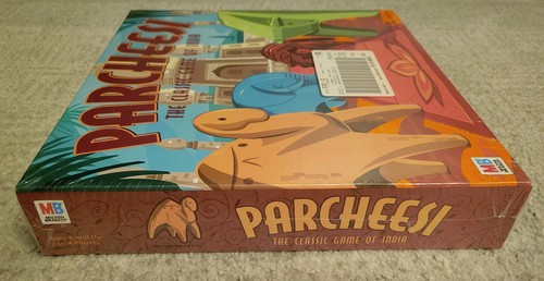 PARCHÍS: EL CLÁSICO JUEGO DE LA INDIA (Milton Bradley) NUEVO Y PRECINTADO - Imagen 5 de 6