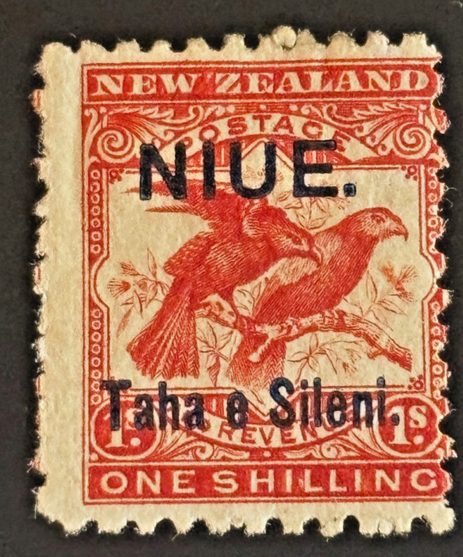NIUE Cook Islands Stamp  Scott #13a BRIGHT RED - MH