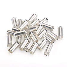 Baomain 50-Pack AWG 1/0 50Mm Long: 25Mm Copper Crimp Connectors Non-Insulat