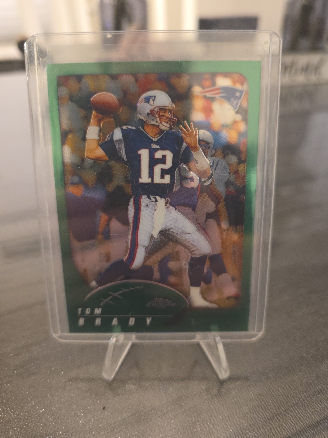 2002 Topps Chrome - Tom Brady #100
