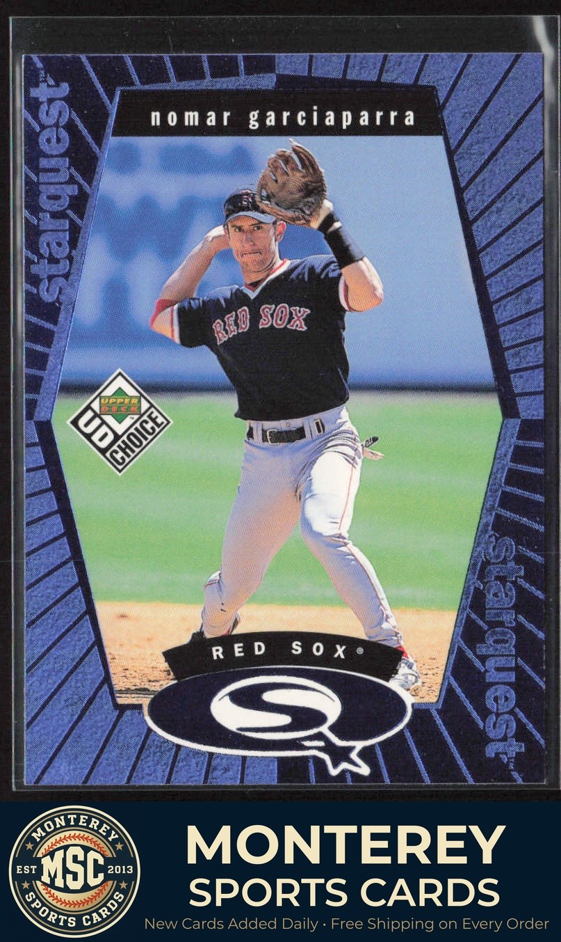 Nomar Garciaparra 1999 UD Choice StarQuest Blue #SQ15 Boston Red Sox