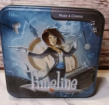 Timeline Music & Cinema Game Complete Asmodee 2017 Historical Chronology