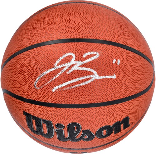 Jalen Brunson New York Knicks podpisany Wilson autentyczna koszykówka wewnątrz/na zewnątrz