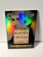 Pieces of the Past Handwriting Relic  Meriwether Lewis From Lewis And Clark Fame