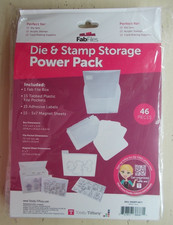 Totally Tiffany Die  Stamp Storage Power Pack File Pockets Labels Magnet Sheets