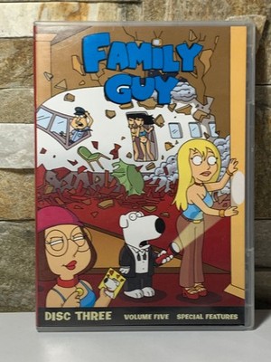 Family Guy Volume Five Disc Three DVD 2007 Animated Comedy Special Features