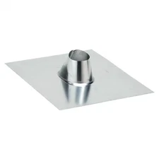 2 In. Galvanized Steel Pipe Flashing with FHA Base