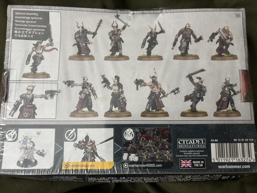 Games Workshop Warhammer 40K Chaos Space Marines Chaos Cultists 10 Miniatures - Picture 2 of 2