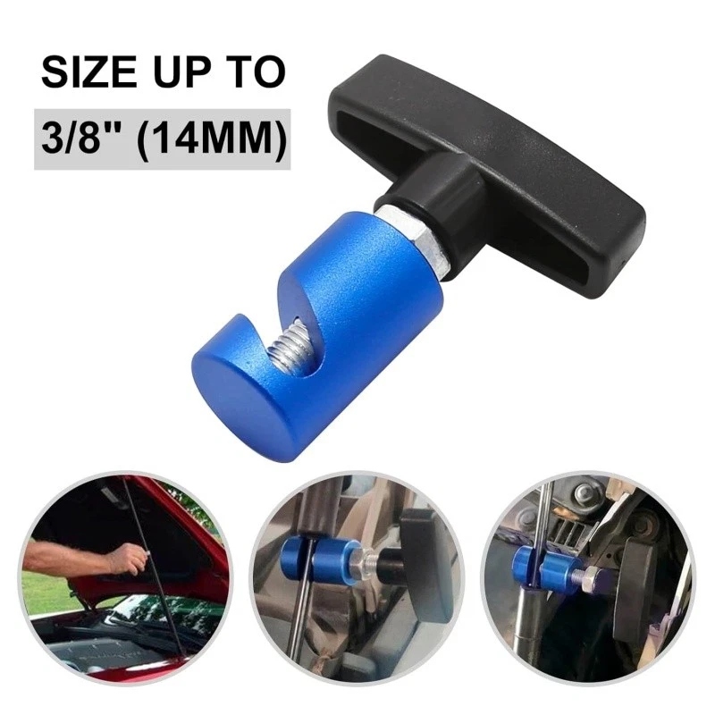 2x Braçadeira de suporte de elevação ferramenta de retenção capô automotivo haste suporte de choque suporte de suspensão - Imagem 4 de 4