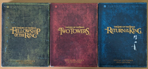 Herr der Ringe Trilogie Special Extended Edition 12 DVD spielt einwandfrei *LESEN*