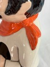 1980 VTG Ceramic Nelda Chef Utensil Holder  Hand-painted & Signed 10.5”H Kitch — photo 10