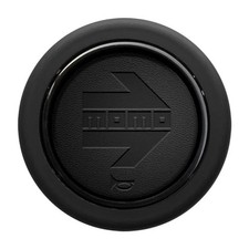 Momo Motorsport Heritage Horn Button Round Black Leather - Hornblkllghrtg Momo Motorsport Heritage Horn Button Round Black Leather - Hornblkllghrtg