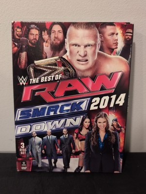 WWE: The Best of Raw and Smackdown 2014 (DVD, 2015, 3-Disc Set) 