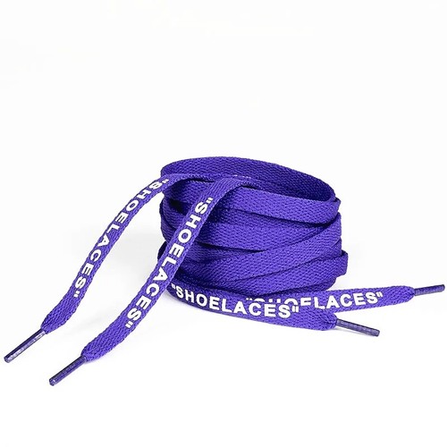 Silicone Printing Shoelaces with Zip Tie Off White The Ten Shoelaces for Sneaker - Picture 12 of 24