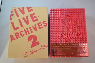 DVD★L'Arc～en～Ciel/FIVE LIVE ARCHIVES 2 L'Arc~en~Ciel FIVE LIVE ARCHIVES 2 [Japan DVD] From Japan | eBay