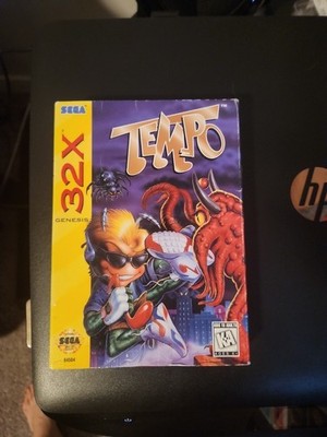 Tempo (Sega Genesis 32X) Original Box & Cartridge w/ Manual CIB