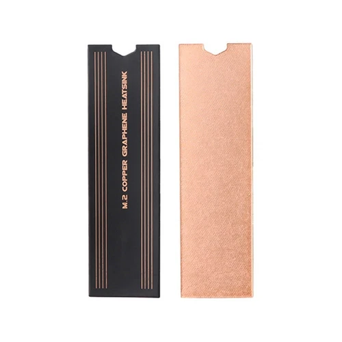 1X(SSD-Kühlkörperkühler, Kupfer-Grapne-SSD-Kühlkörperblech für Laptop-PC M29409