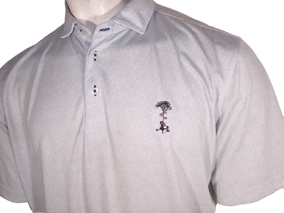 Stitch Golf Pine Tree Golf Club XL Heathered Green Micro-Pique