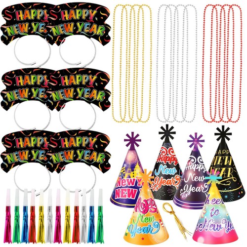 New Years Eve Party Supplies 2025, Pack of 36 Happy New Year 2025 Party Kit, ... - Picture 2 of 8