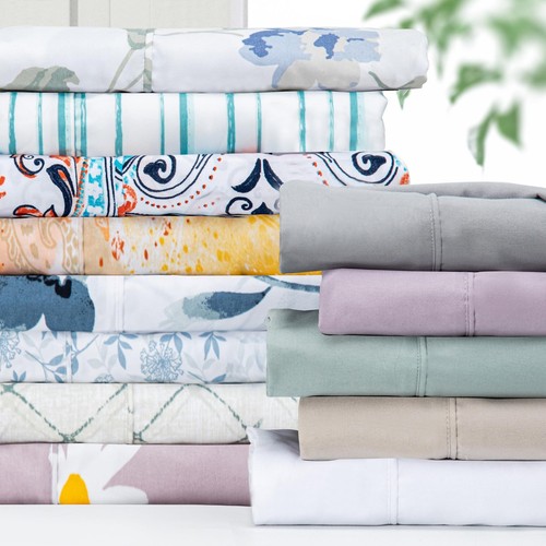 Bedding King Bed Sheet Set- 4 Pieces Bedding- 100% Polyester Microfiber- Supe... - Picture 3 of 6