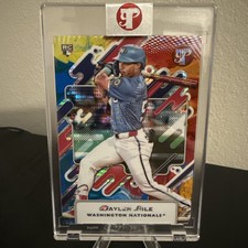2025 Topps Pristine - Daylen Lile /10 Primaries  Pulsar Refractor RC Nationals  