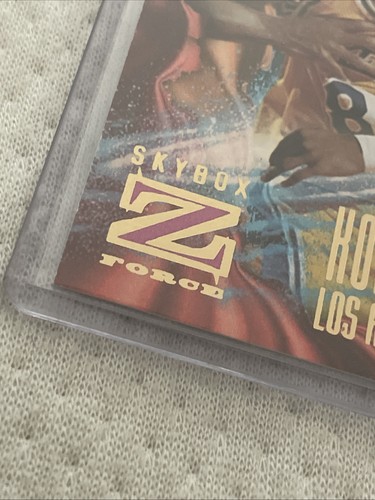 1996-97 Skybox Z-Force Kobe Bryant Rookie #142 Los Angeles Lakers. Great card! - Picture 5 of 6