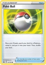 Poke Ball - 137/159 - Common - Reverse Holo - Near Mint
