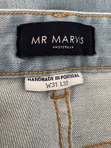 Mr Marvis “the Jeans” Otis Stonewash Blue Denim W31 L32 ***NEW*** - Picture 15 of 15