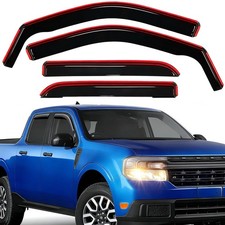 in-Channel Window Rain Guards for Ford Maverick 2022 2023 2024 2025 2026 Extr...
