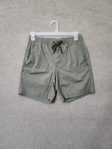 Pantalones Cortos Eddie Bauer Top Out Ripstop Para Hombres M Sprig Verde Senderismo Cintura Elástica NUEVO - Imagen 2 de 10