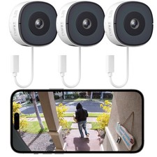 3Pack Wansview 2K Window Camera WiFi6 Indoor Cameras for Home Security Camera